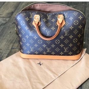 Louis Vuitton Alana monogram satchel